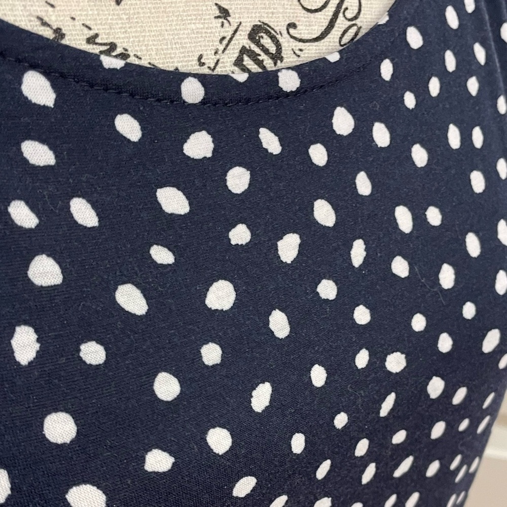 Emma and Michele Size Large Polka Dot Dress - Picture 4 of 9